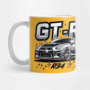 Nissan GTR R34 Mug